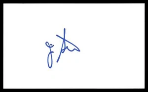 JIM STRICKLAND Signed Authentic AUTO Index Card TWINS - Picture 1 of 2
