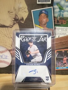 2022 Panini Absolute Baseball Stephen Ridings auto Ink #30/99 RC Yankees Rookie - Picture 1 of 8
