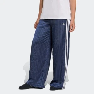 Adidas Pin Stripe Satin Pants Womens - Night Indigo / KD2296 / Expedited - Picture 1 of 4