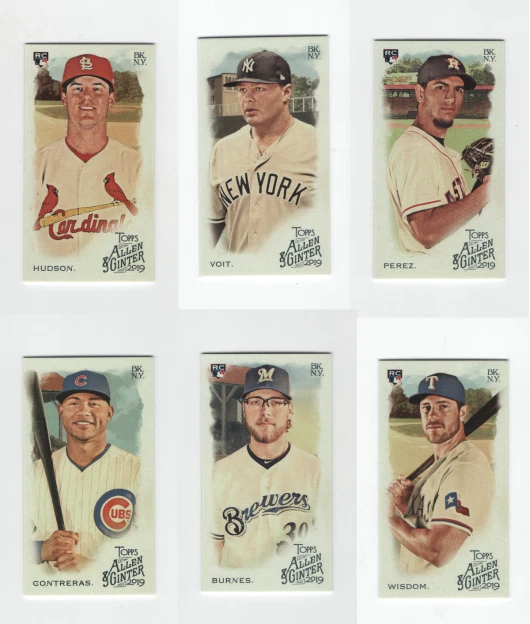 2019 Topps Allen & Ginter Baseball - Mini Parallel Cards - Choose Card #'s 1-400 - Image 1 of 1
