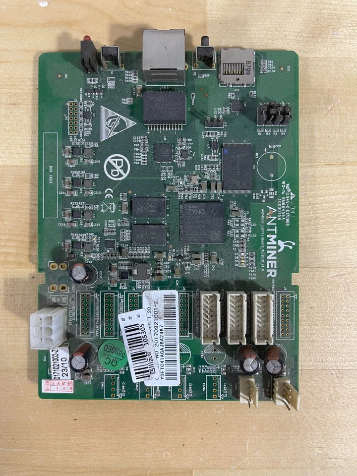 Bitmain Antminer S9 Control Board - UNTESTED - TURNS ON - Image 1 of 1