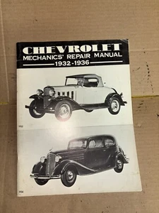Oldtimer Auto technische Nachdrucke Chevrolet Mechaniker Reparaturanleitung 1932-36 - Bild 1 von 10