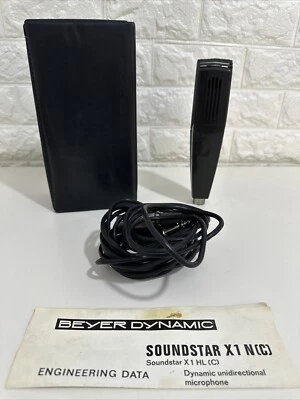 Beyer Dynamic Sound star X1 N (C) Unidirectional Microphone  - Image 1 of 4