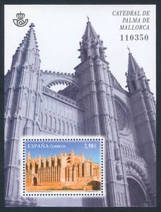 ESPAÑA 2012 - HOJA BLOQUE - CATEDRAL DE PALMA DE MALLORCA - EDIFIL 4743** - MNH - Imagen 1 de 1