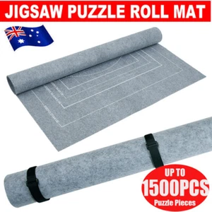 1500PCS Roll Up Felt Storage Pad Puzzle Mat Jigsaw Storage Mat Puzzle Blanke^* - Picture 1 of 8