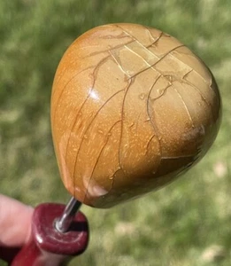 95-09 Jaguar VDP XJR XJ8 XK8 S-Type X Type Wood Wooden Knob Shift Shifter Handle - Picture 1 of 8