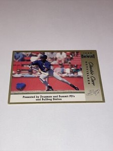 1996 Milwaukee Brewers Police - WAUKESHA COUNTY SHERIFF'S Chuckie Carr