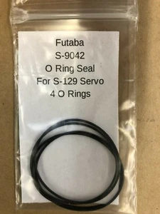 Futaba S-9042 O Ring Servo Gasket for Futaba S-29, S-129 Servos-Set of 4 O Rings - Picture 1 of 3