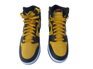 Nike Dunk High Retro Sneakers Black & Yellow Men’s Size 12 - Picture 1 of 7