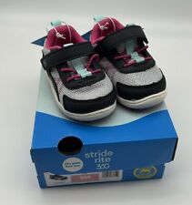 Stride Rite Baby Shoes Girls Sneakers Size 3 New Medium And Wide
