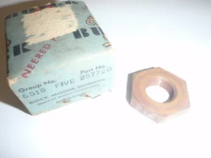 NOS Steering Wheel to Steering Gear Nut 1934-1954 Buick 257720 sold without box - Picture 1 of 4