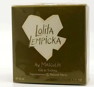 ❤️ AU MASCULIN Lolita Lempicka  Eau de Toilette 1.7 fl.oz.50 ml.SEALED, - image 1 of 4