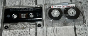 RARE Vtg 2000 Britney Spears Cassette Tapes Baby one more time oops Jive Zomba - Picture 1 of 4