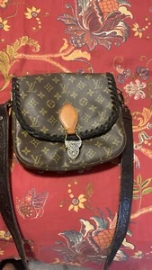 Boho Braided Vintage Louis Vuitton Crossbody Purse - Picture 1 of 7