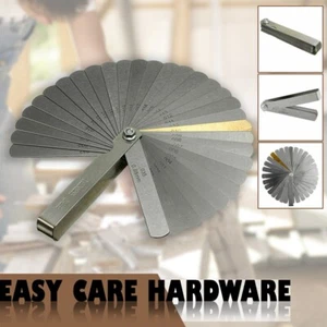 30 pcs Filler Feeler Gauge 0.05 to 0.88 mm Thickness Measurement Metric Imperial - Picture 1 of 7