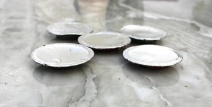 GHEE DIYA DIVA LISTO PARA USAR DESECHABLE PAQUETE DE 5 - ORACIÓN EN EL TEMPLO OFICINA EN CASA - Imagen 1 de 5