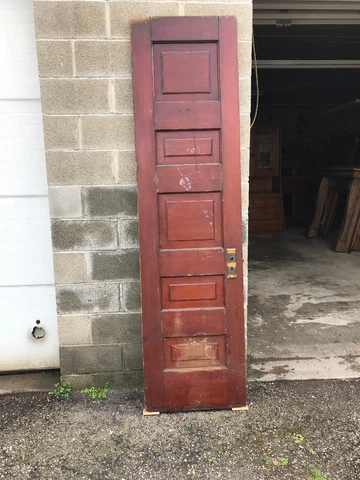 MAR Antique five panel Pine passage door 23.75 x 89.75 Cover