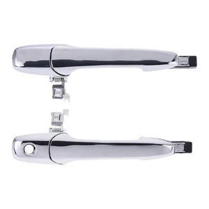 2pc Front Left & Right Outer Door Handle Chrome For Mazda 3 BK 2003 - 2009 - Picture 1 of 4