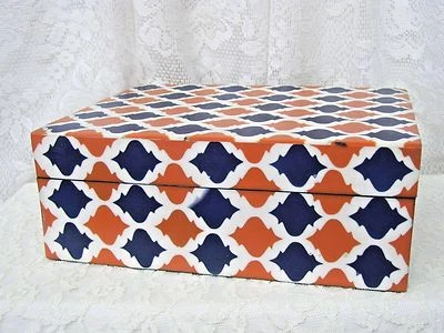 Vintage Storage Box Made in India - Image 1 of 2