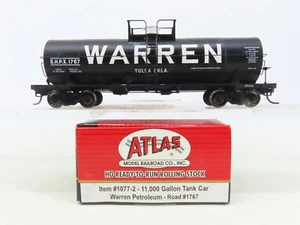 HO Scale Atlas 1077-2 SHPX Warren Petroleum 11,000 Gallon Tank Car #1767 - Picture 1 of 12