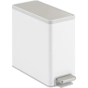 KOHLER Slim Trash Can Stainless Steel Fingerprint-Resistant Finish 2.5 Gal. - Picture 1 of 11