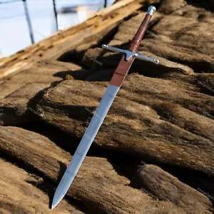 Espada Brave Heart Deluxe Héroe Escocés Gran William Wallace Claymore Medieval - Imagen 1 de 4