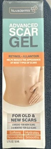 NUVADERMIS ~ Advanced Scar Gel ~ Helps Reduce Old & New Scars ~ 1.7 oz ~ New - Picture 1 of 5