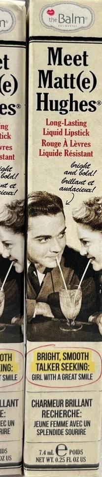 theBalm Meet Matt(e) Hughes Long Lasting Liquid Lipstick, 0.25 oz.-CHOOSE SHADE! - Image 1 of 1