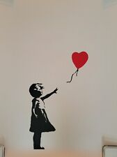 West Country Prince – WCP - Girl With Red Balloon - Iconic Banksy Reproduction