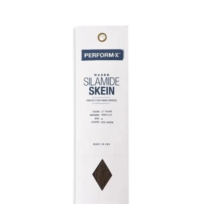 N.B.T FURRIER WAXED SKEIN For Hand Sewing 675 YD Made In USA - LIGHT TAUPE #563 - Image 1 of 4