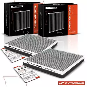 2x Activated Carbon Cabin Air Filter for BMW i8 2015-2017 2019-2020 Z4 2003-2016 - Picture 1 of 8