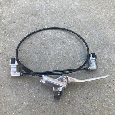 Bicicleta de montaña de colección plateada con frenos de llanta hidráulicos delanteros/derechos NOS Magura Foto 1 de 4