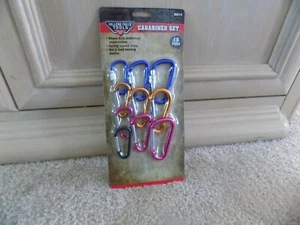 Miller Falls Tools 10 Piece Carabiner Set - Picture 1 of 1