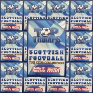 Top Trumps Sunday Mail Scottish Football Clubs Collection Single Cards – Various - Picture 1 of 41