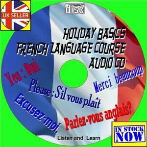 Learn FRENCH Holiday Basics FAST EASY Listen Learn Language Audio Course CD New