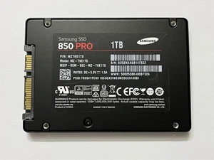1TB Samsung 850 Pro Series 2.5" SATA 3 SSD hard drive MZ-7KE1T0 - Afbeelding 1 van 2