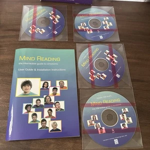 Mind Reading Interactive Guide To Emotions Windows CD ROM Set 2002 Cambridge - Picture 1 of 11