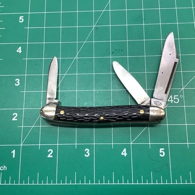 Shapleigh Hardware Co. DE Diamond Edge 口袋刀 3 刀片 — 第 1/4 张图片