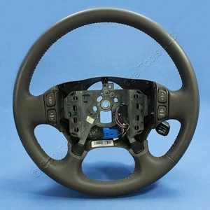GM OEM Dark Sable Leather Steering Wheel 16866603 for 01-03 Aurora - Picture 1 of 5