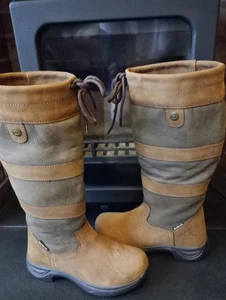 Dublin Leather River Boots Size 6 - Picture 1 of 4