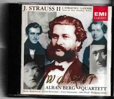 J. Strauss I II & Joseph Lanner Waltzes the Alban Berg Quartet EMI Classics 1994 - Image 1 of 3