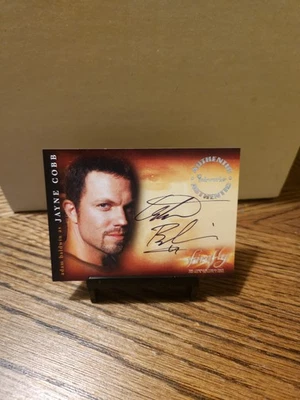 2006 Inkworks Firefly #A-4 Adam Baldwin as Jayne Cobb Autographs - Image 1 of 2