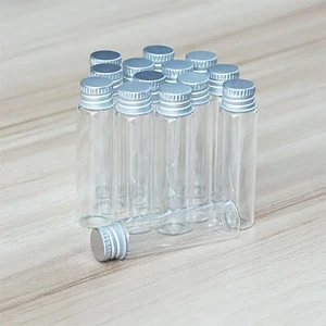 6 ml Hágalo Usted Mismo Frascos Aceites 10 ~ 100 piezas Tapas Botellas de Vidrio Aluminio Perfume Tornillo - Imagen 1 de 6