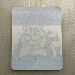 RARE Vintage Original KZAP 98.5 FM Rock Radio Cat Sticker 1974 Sacramento CA *** - Picture 1 of 4