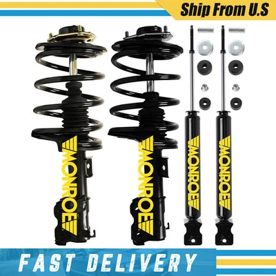 Amortiguadores Monroe para Nissan Altima 2002 2003 2004 2005 2006 puntales muelles helicoidales Foto 1 de 4