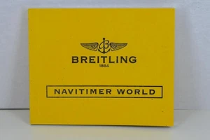 Breitling Navitimer World Wristwatch Instruction Booklet - Picture 1 of 3