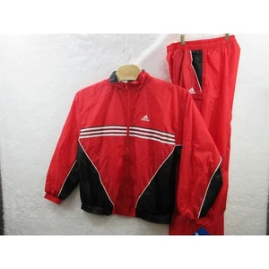 Giacca e pantaloni Adidas Team Vintage Y2K anni 90 uomo grandi COPA calcio pista nuovi con etichette - Foto 1 di 24