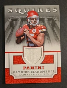 2017 Panini Patrick Mahomes II Squires RC #SQ-PM KC Chiefs  - Picture 1 of 2
