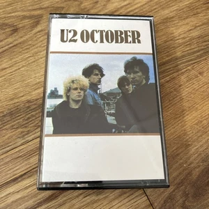 U2 October cassette tape album ICT9680 tested vintage 1980s rock - Imagen 1 de 7