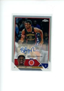 2023 Topps Chrome McDonald's AA Bronny James #CA-BJ Refractor Autograph Auto - Picture 1 of 2
